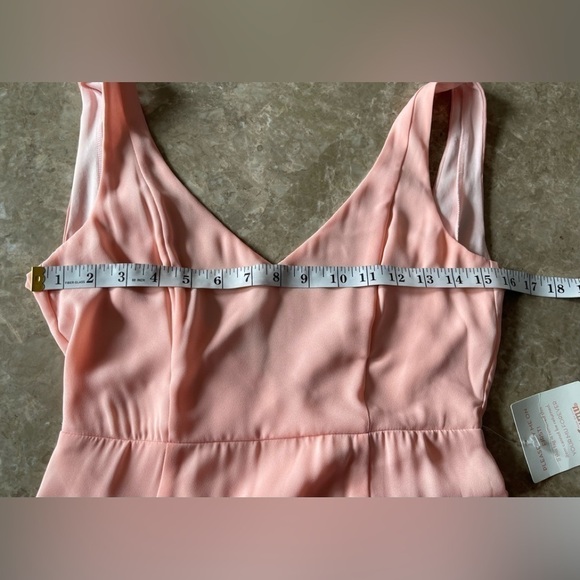 SHOW me your mumu Jenn maxi dress NWT peach/pink - Picture 15 of 16